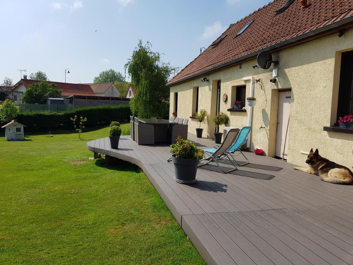 Vieille Fermette Bnb Chambre Prive Waben Bagian luar foto